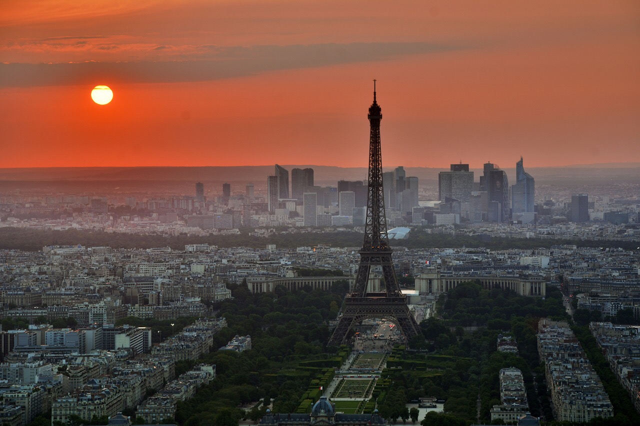 Torre Eiffel en París, Francia 